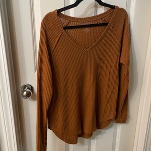 Burnt rust American eagle sweater